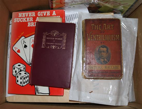 Magic, Ventriloquism & Punch & Judy Books see list on website